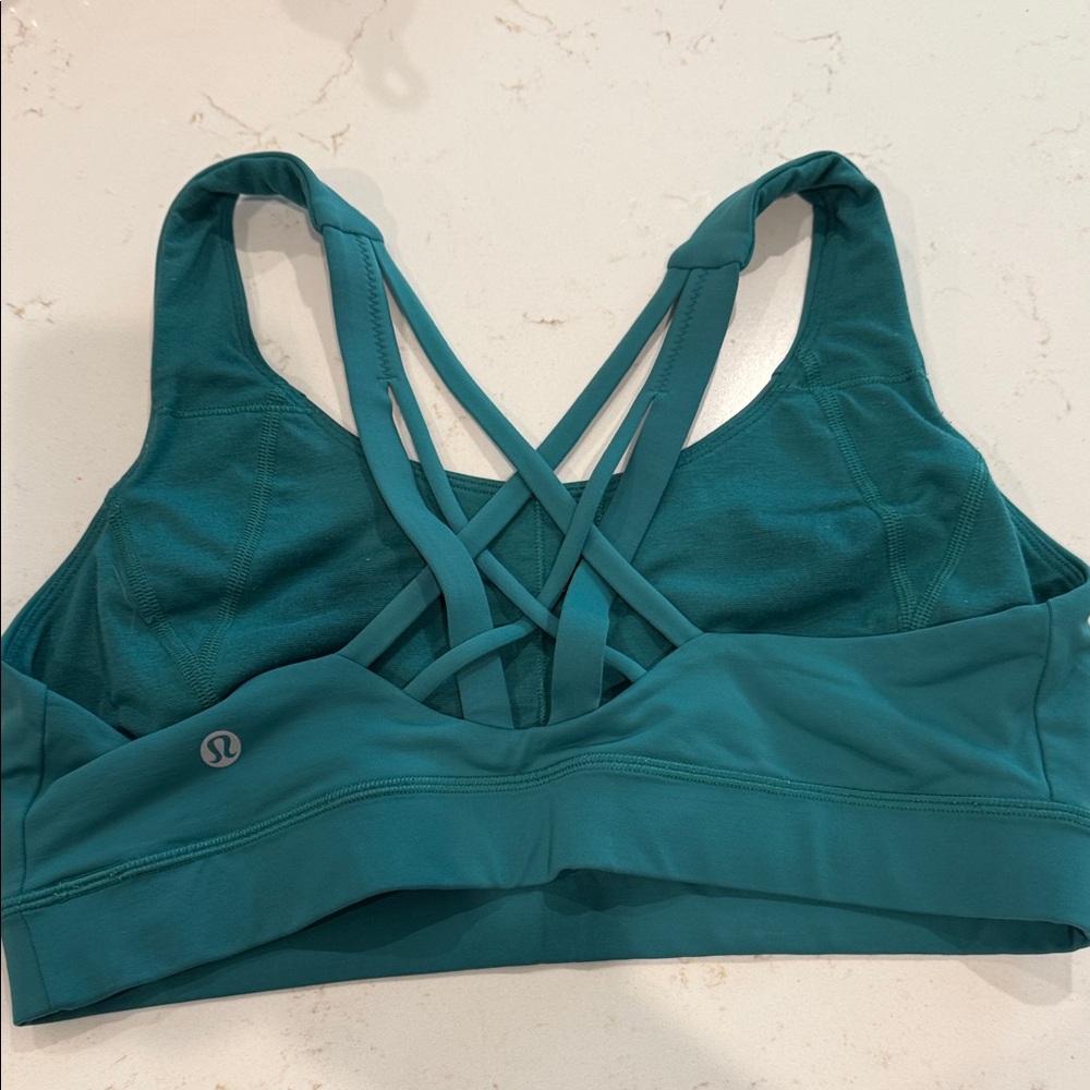 lululemon athletica Deep Teal Sports Bra